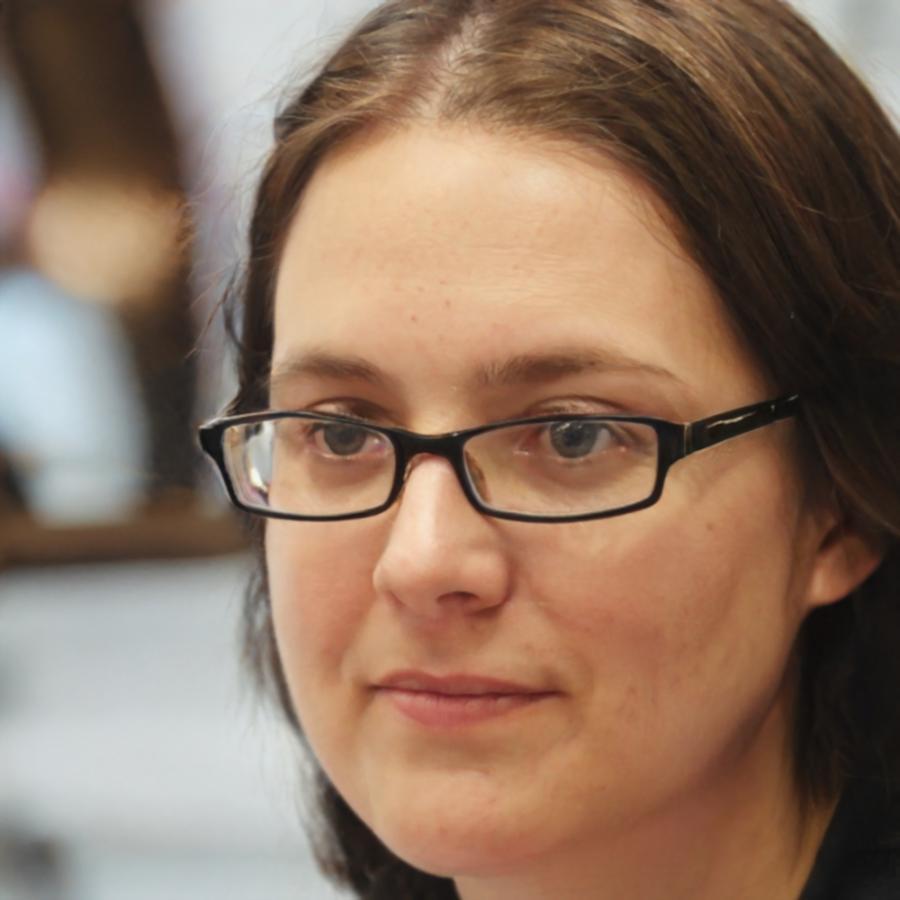 Portrét Kláry Novotné, zakladatelky orvantilique